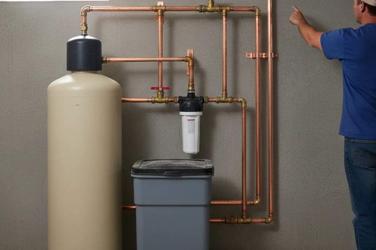 Whole-house water treatment system installed in Bethalto